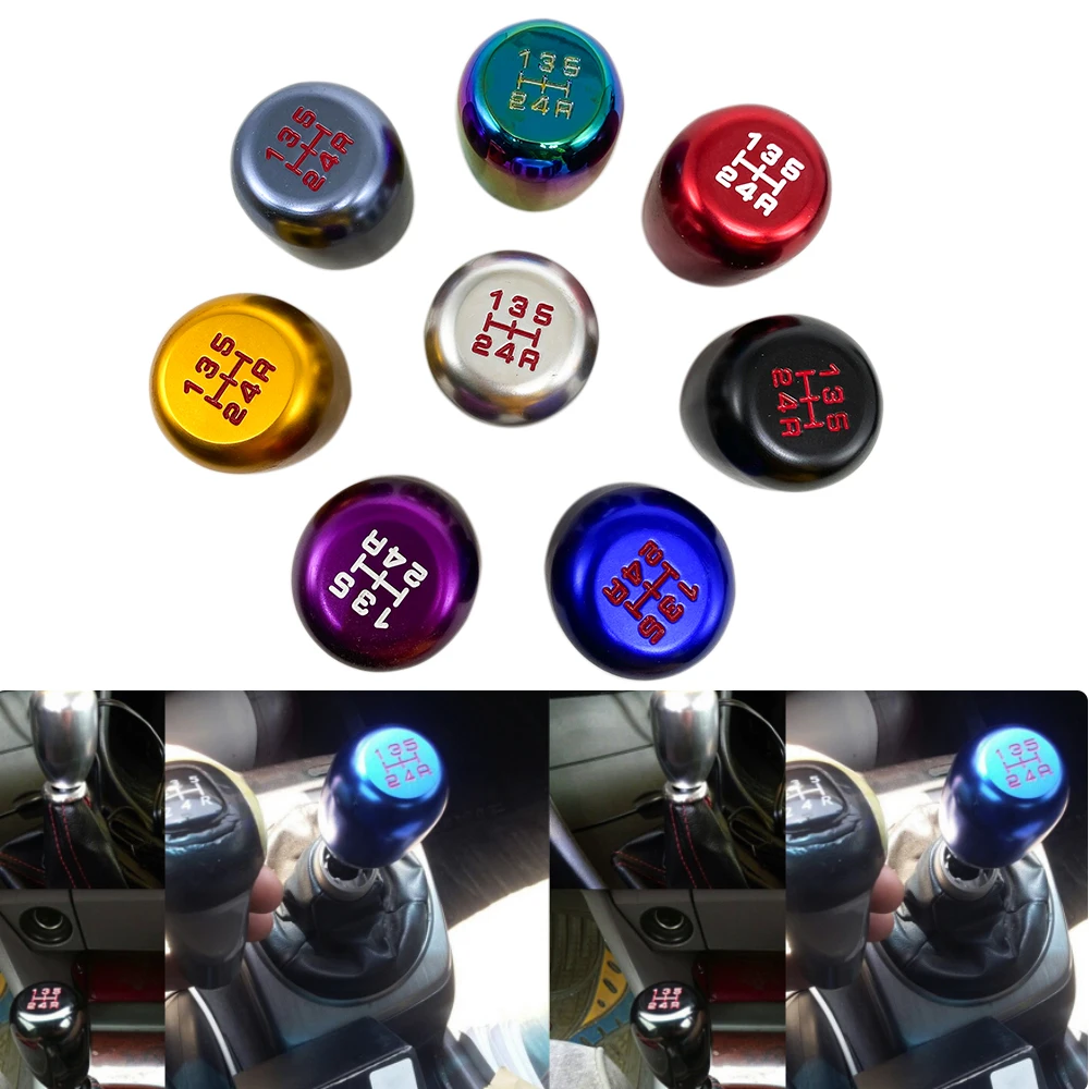 Универсальный алюминиевый JDM Гоночный 5 скоростей Ручка Переключения рулевого