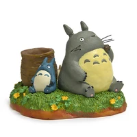 my neighbor totoro kiki kikis delivery pvc cat action figure doll anime flowerpot diy pen container resin plastic model
