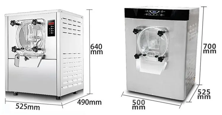 Commercial Delicious Haagen-Dazs Multi-Flavor Hard Ice Cream Machine
