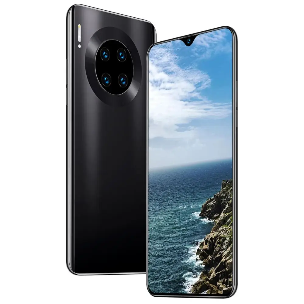 Mate 30 Смартфон Android 10 0 8 Гб RAM 256 ГБ ROM 4800 мАч MTK6799 Deca core CPU 6 3 "экран водослива