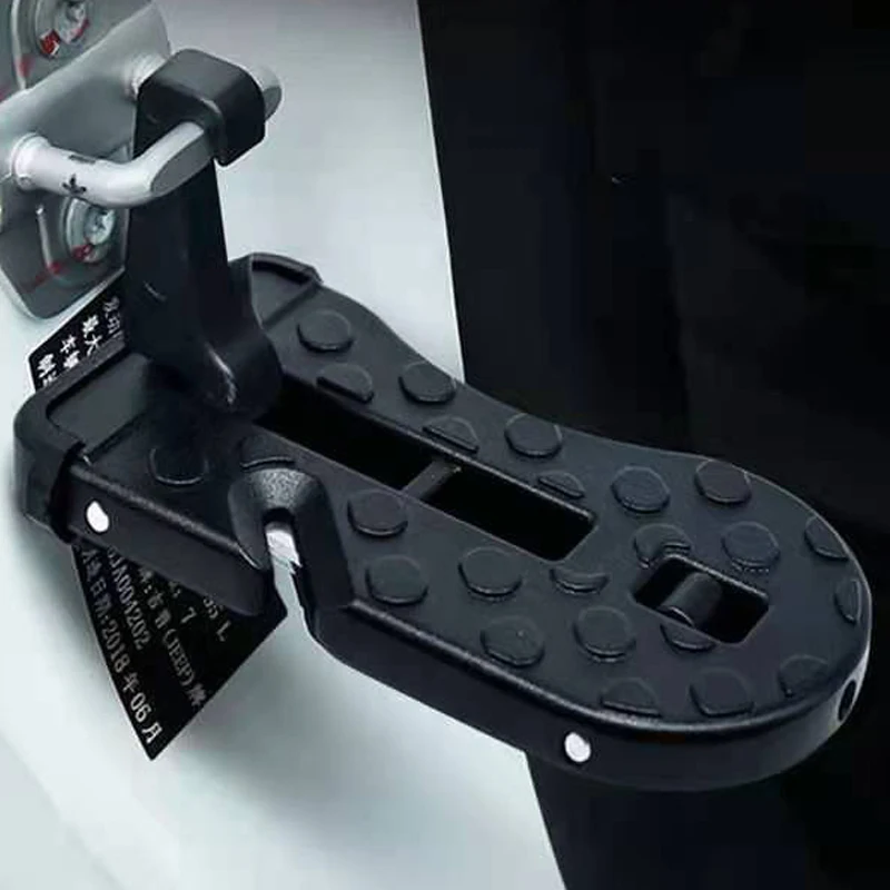 Универсальная вспомогательная педаль для автомобильных дверей Universal Car Door Step Auxiliary Pedal Suv Roof Foldable Aluminum Doorstep Side Hook For Interial on.