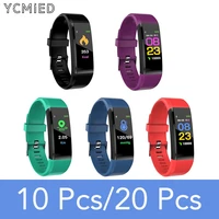 wholesale 115 plus smart watch bluetooth smart bracelet fitness tracker smartwatch for androidios 10pcs20pcs