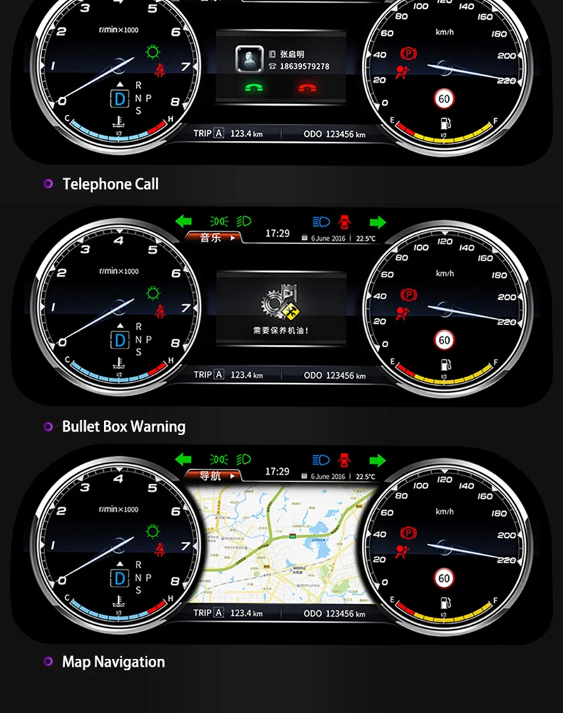 Liandlee панель инструментов Замена приборной панели развлечения Android системы для Toyota Land Cruiser 200 J200 LC200 Roraima