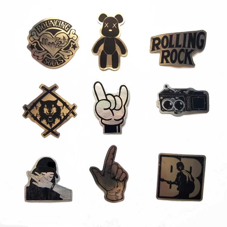 15 шт. имитация металла Игра престолов стикер автомобиля Direwolf рок для чемодана