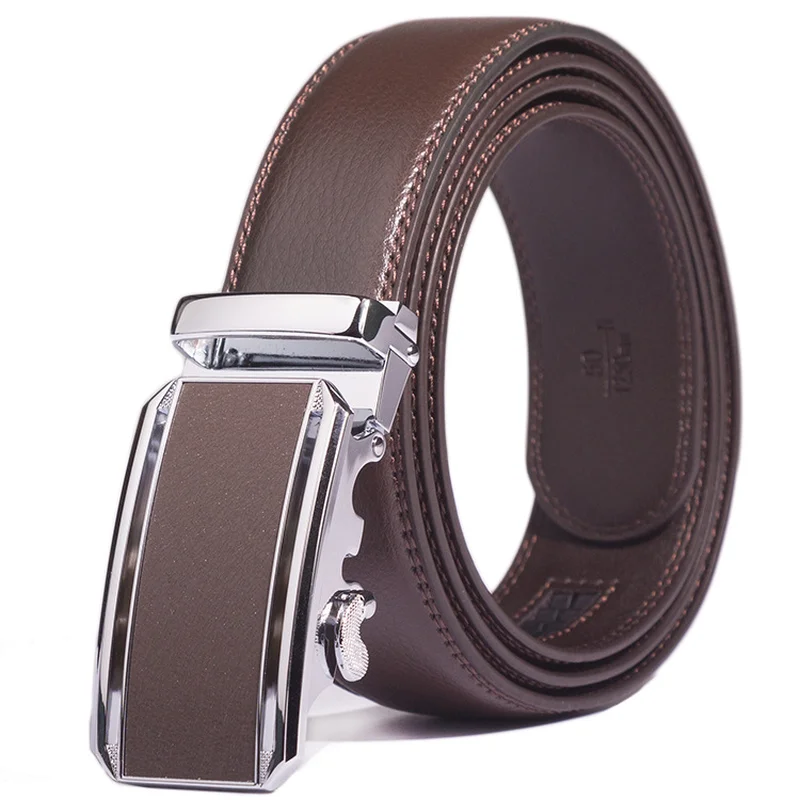 Deepeel 1pc 36mm Fashion Metal Automatic Buckle Head Inside Wearing Business Belt for 34-35mm DIY Leather Craft Male Accessories |
