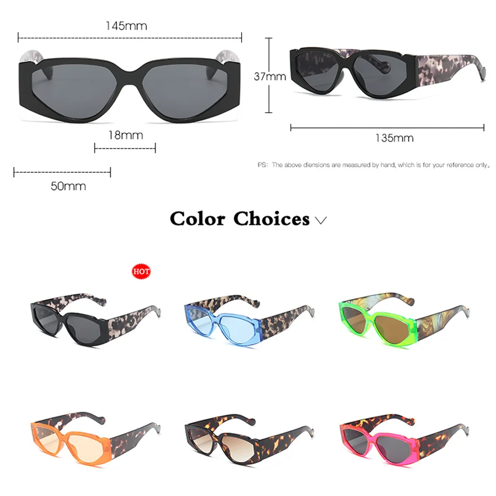 

Fashion Small Cat Eye Sunglasses Women 2020 Luxury Brand Designer Vintage Punk Sun Glasses Men Retro Leopard Eyewear Oculos