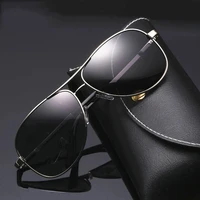 2021 new change color sun glasses vision drivers eyewear day and night sunglasses men polarized driving chameleon glasses male