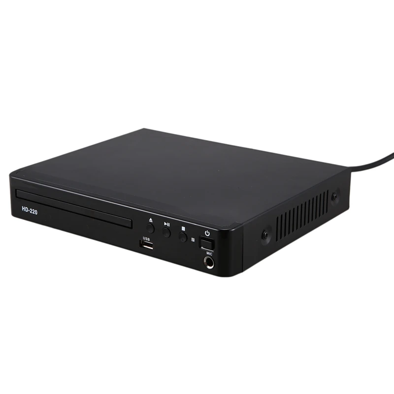 Мини USB RCA HDMI DVD плеер несколько языков OSD DIVX CD RW светодиодный дисплей с Romote