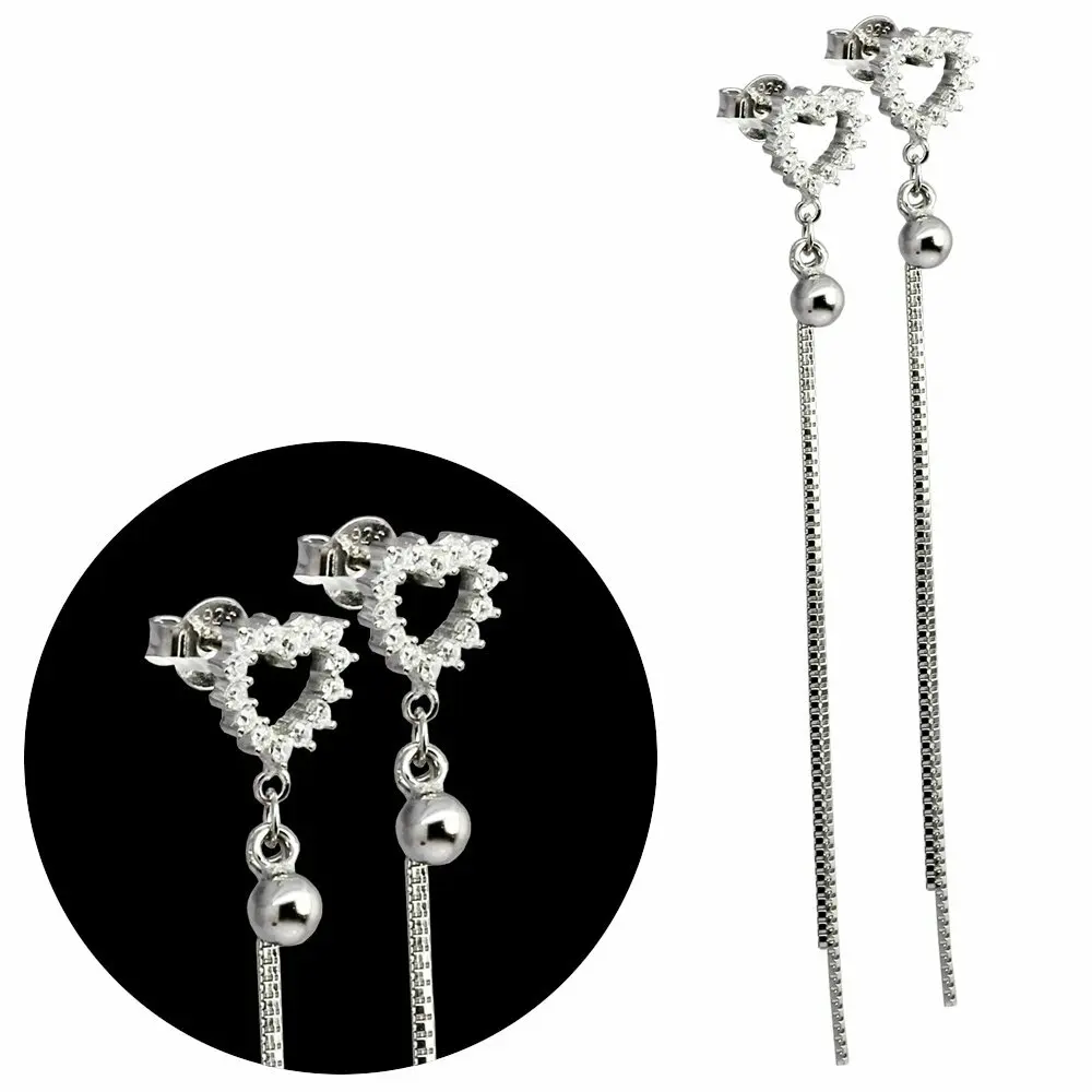 

925 sterling Silver Earrings (model-6)