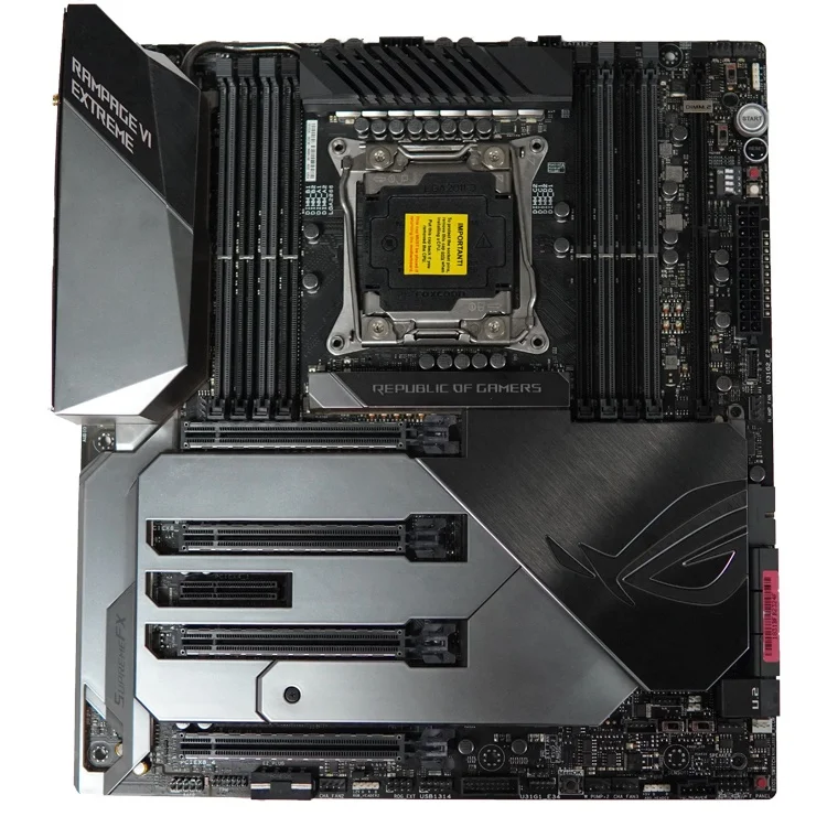 

Новый ROG Rampage VI Extreme для asus с lga 2066 ddr4 128 ГБ для материнской платы компьютера
