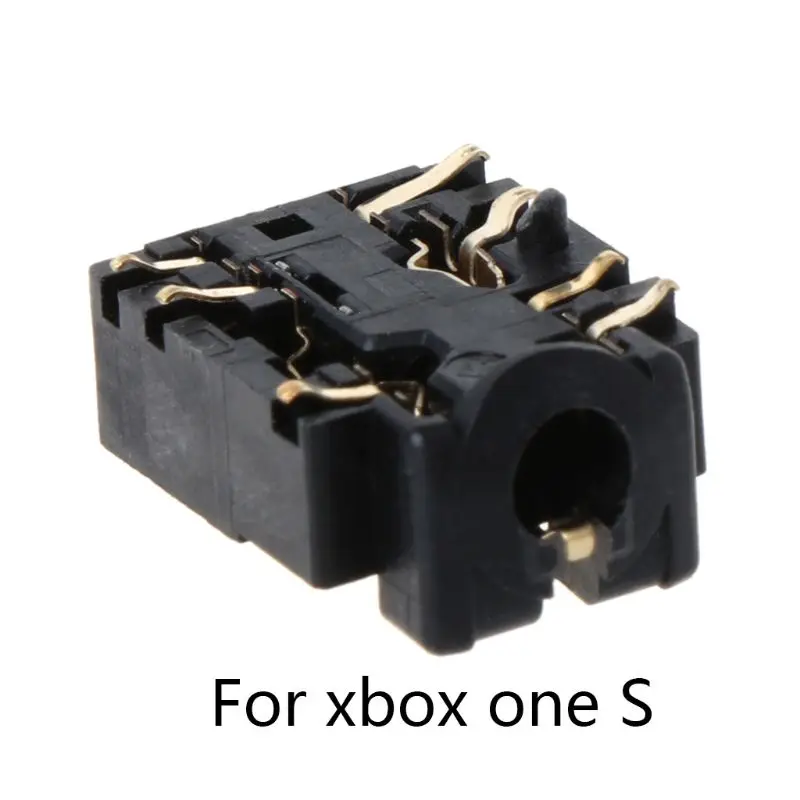 

3.5MM Headset Connector Port Socket Headphone Jack Plug Port for xbox one Slim S Controller Accessories 85DD