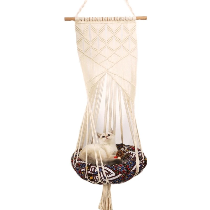 

Comfortable Lazy Furniture Swing Bed Hanging Cushion for Cat Puppy Sleeping Bed