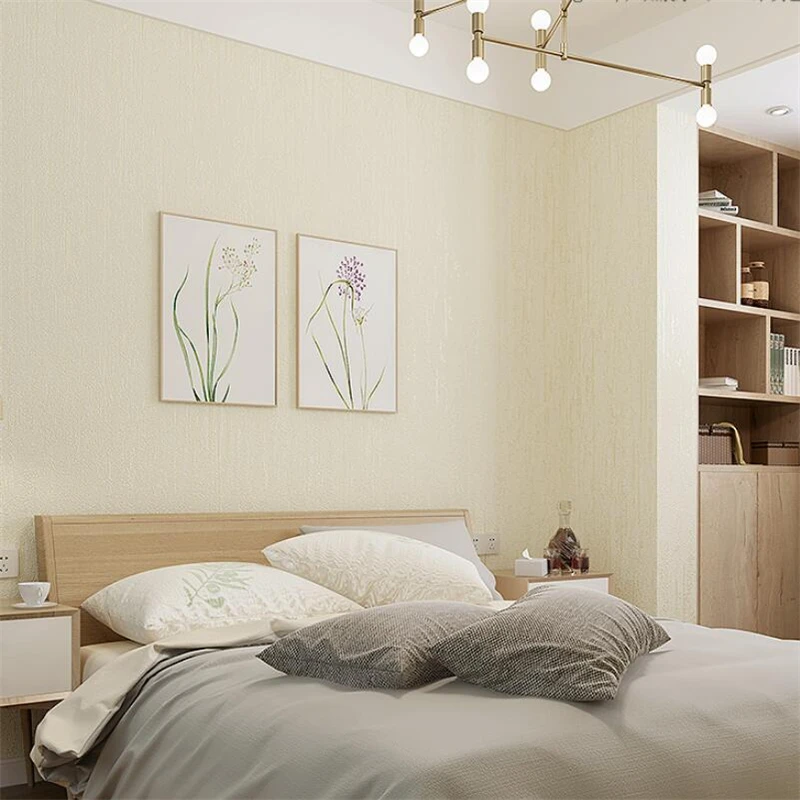 Однотонные обои beibehang для спальни простой фон стены гостиной имитация диатома