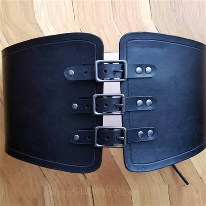 

Women New Medieval Vintage Wide Belt Steampunk Knight Accessories Victorian Gothic Pirate Cosplay Costumes Props for Adult