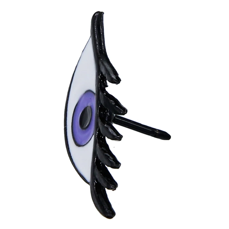 Булавка на лацкане для глаз значок брошь Женские аксессуары подарок черные глаза