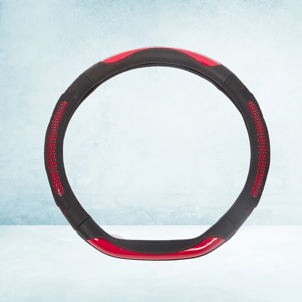 

Кожаный чехол на руль, зимний чехол на руль, цвет черный и красный