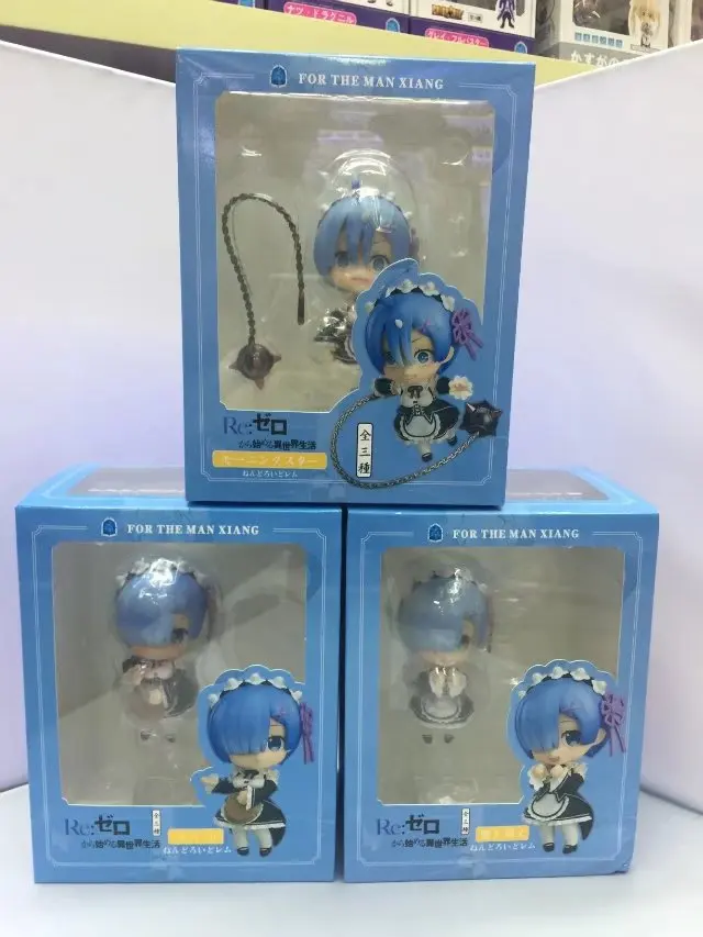 

Re: Life In A Different World From Zero 3pcs/set Rem Action Figure 1/10 scale painted figure Rem Doll PVC figure Toys Brinquedos