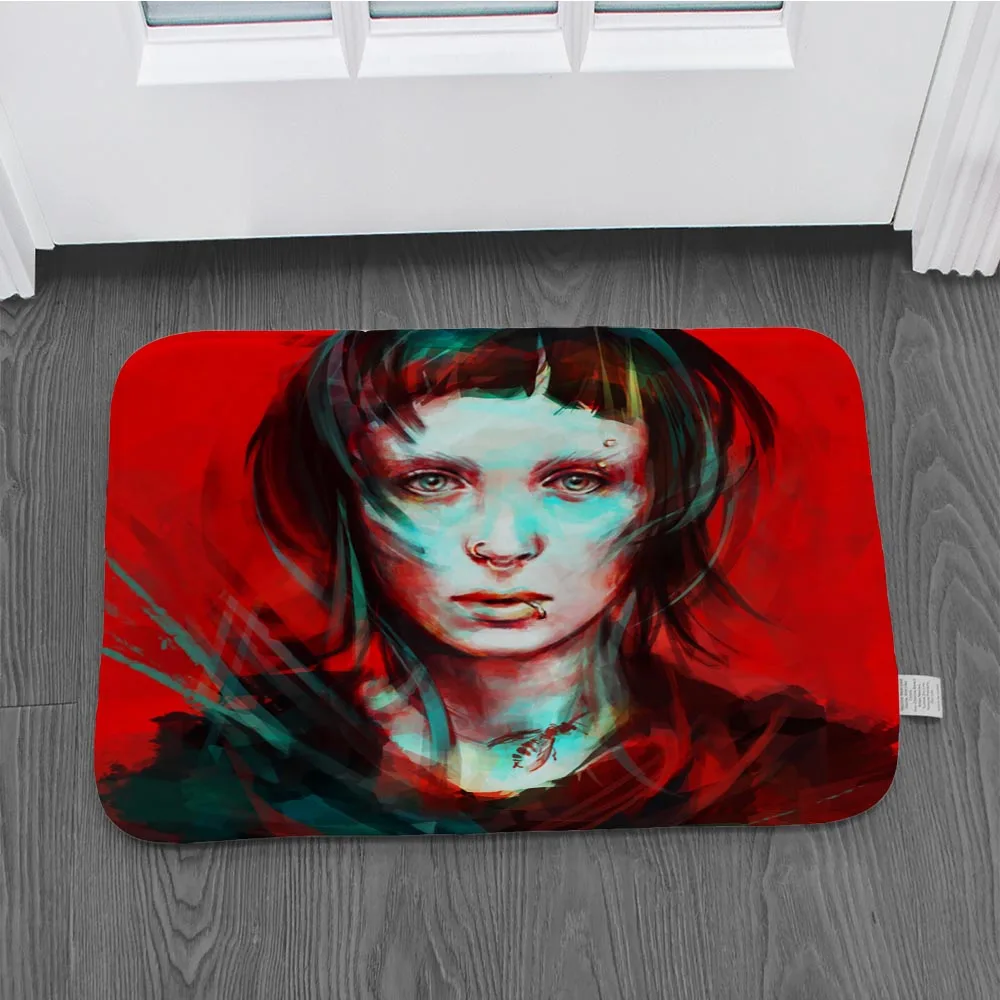 Милый декоративный дверной коврик с изображением персонажа Декоративный