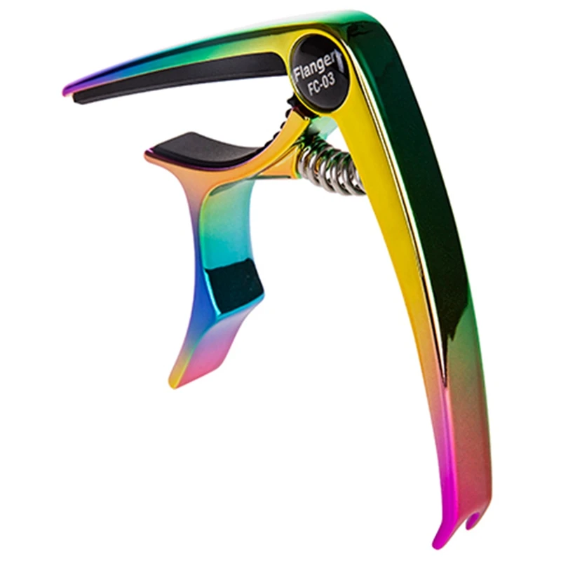 

Flanger Guitar Capo Colorful Zinc Alloy Durable String Tension Guitar Capo Ukulele, Classical Guitar Accessories