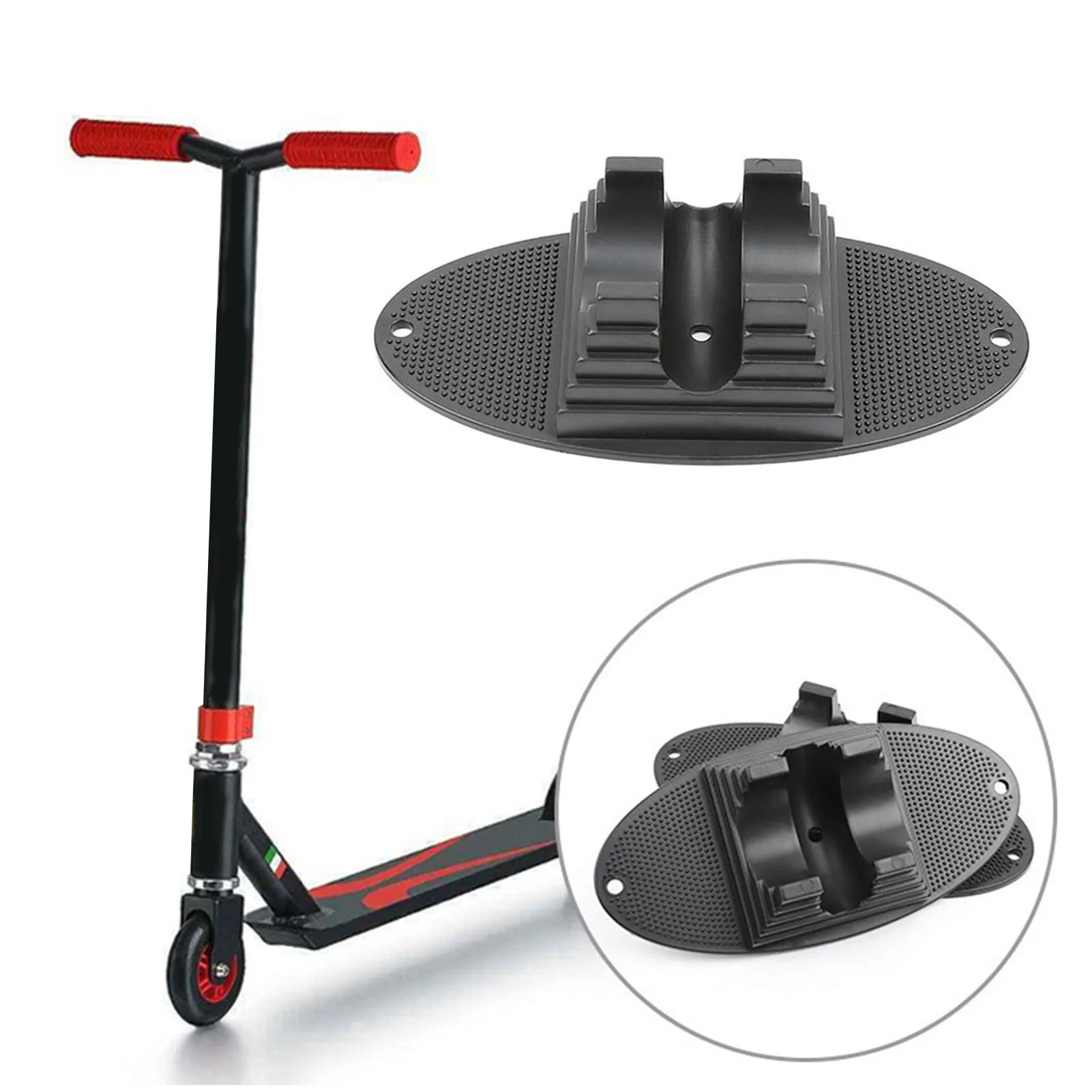 

Bike Front Wheel Stand Station Bicycle Wheel Holder Road Bike Trainer Pad Support Block Indoor Training Front Wheel Fixing Pad 3
