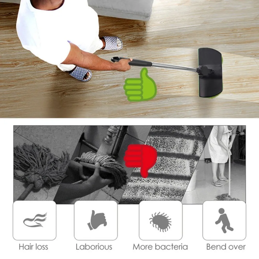 Rechargeable 360' Rotation Cordless Floor Cleaner Scrubber Polisher Electric Rotary Mop Microfiber Cleaning for Home | Бытовая