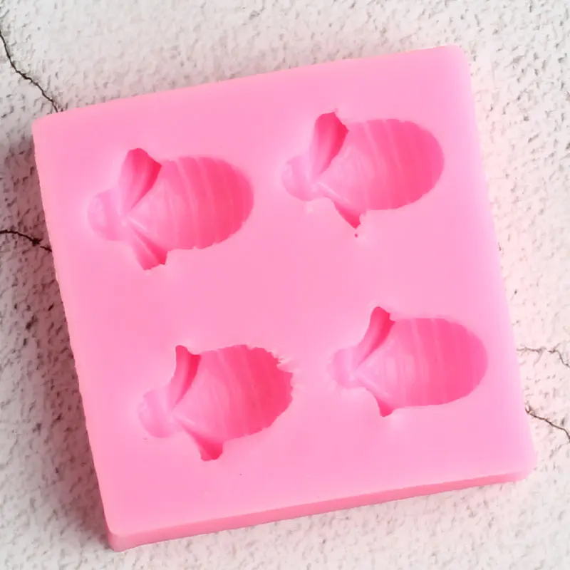 Силиконовые формы в виде насекомых пчел для самостоятельной сборки кексов