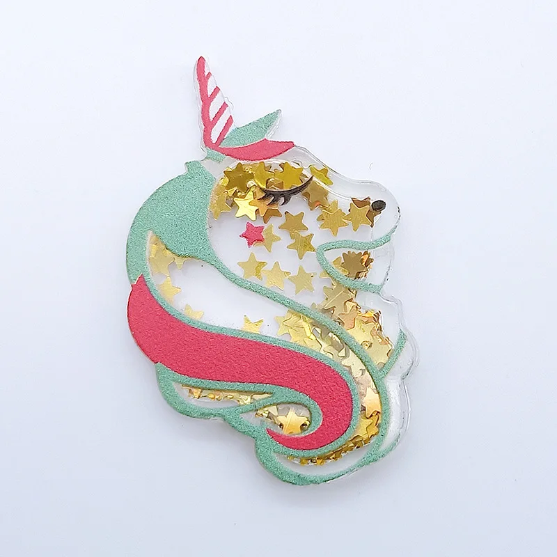 David accessories Sequin quicksand acrylic resin diy decoration crafts accessories 50piece,DIY handmade materials,50Yc7541