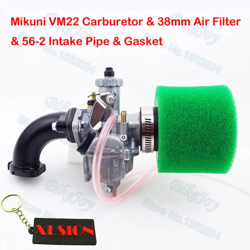 Mikuni VM22 Carb 26 мм карбюратор 38 воздушный фильтр зеленая впускная труба для 125cc 140cc CRF50