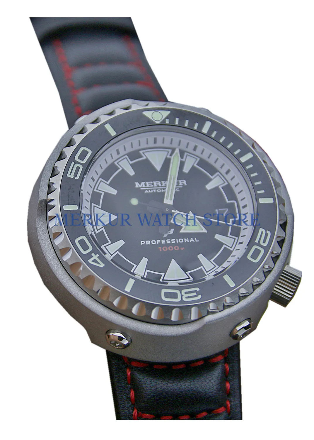 

AD30 MERKUR 1000M Monoblock Tuna Can Automatic Pro Diver Dive