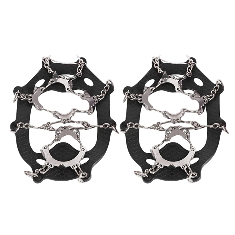 

Crampons Ice Traction Cleats Anti Slip Safe Protect for Women and Kids Walking Jogging Climbing Hiking on Snow