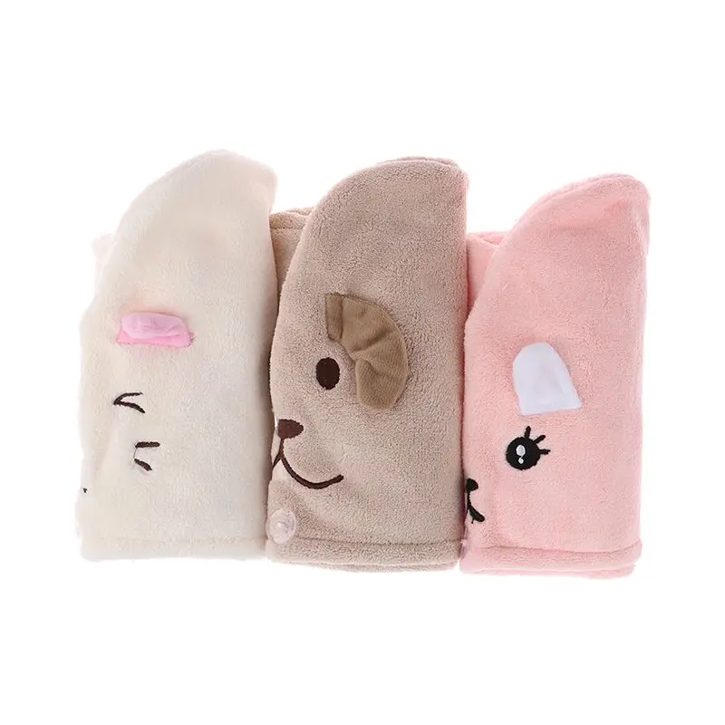 

1x Women Microfiber Towel Hair Towel Bath Towels for Adults Home Terry Towel Bathroom Serviette De Douche Turban for Drying Hair