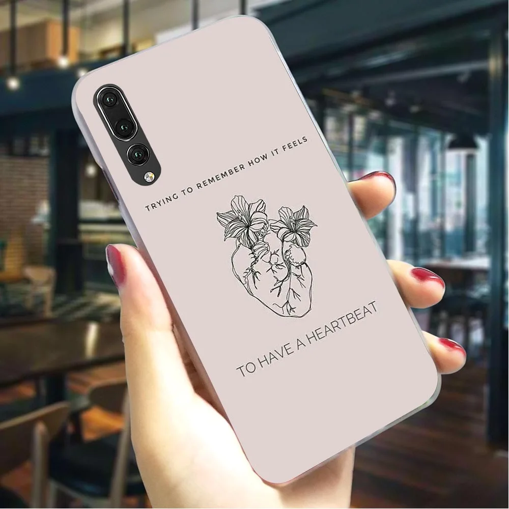 Биение сердца карта чехол для телефона huawei Honor 9X Pro Чехол 6A 7A 8/9/10 Lite вид 20 Y6 Y7 Y9 Nova