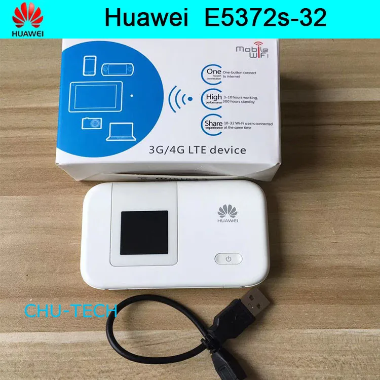 Разблокированный HUAWEI E5372 E5372s-32 4G LTE Карманный wifi 3g Карманный роутер мобильный mifi ключ роутер pk e5577 e5573 e589