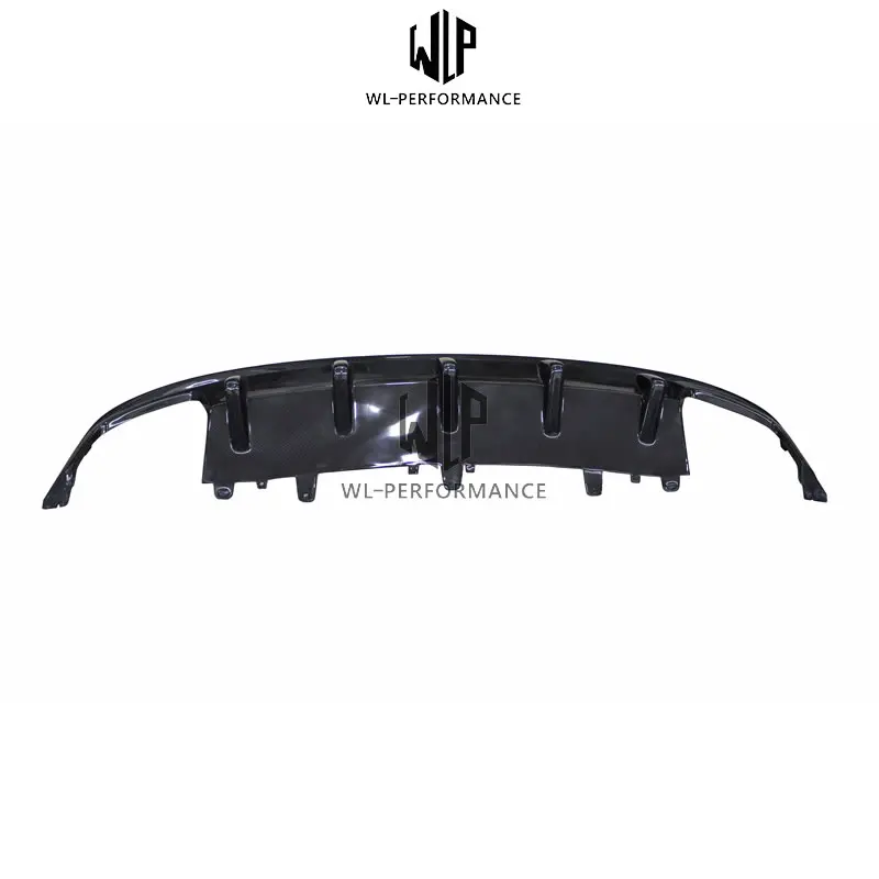 A7 MTM Style высококачественный карбоновый задний диффузор для губ автомобильный