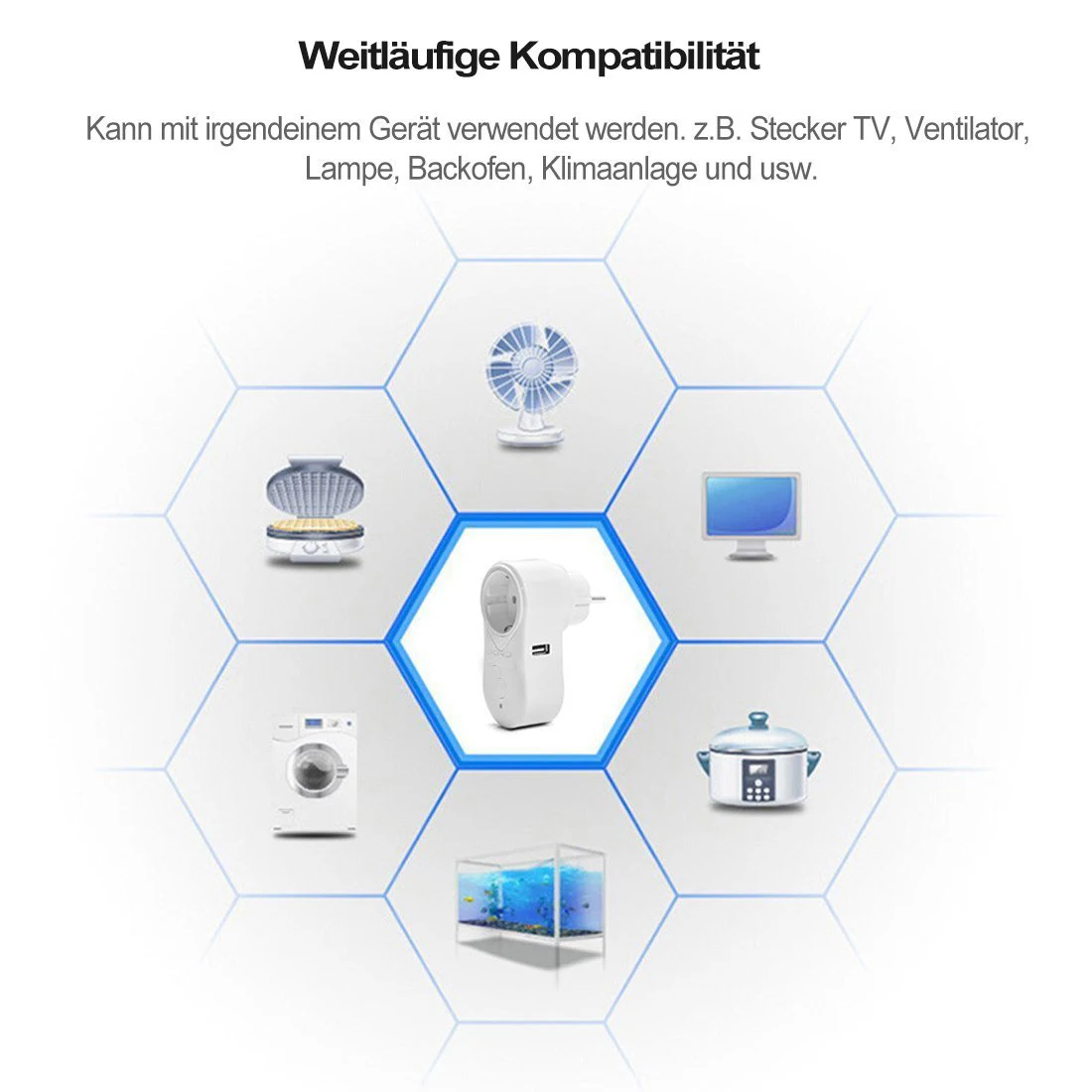 Умная розетка с Wi Fi штепсельная европейского стандарта usb пультом дистанционного