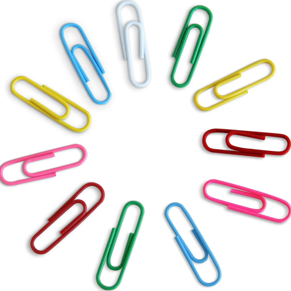 

0038 paper clip color paper clip 30mm barreled paper clip 160 pieces / box