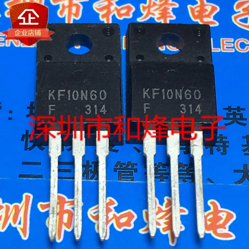 

10 шт. KF10N60 KF10N60F TO-220F 600V 6A