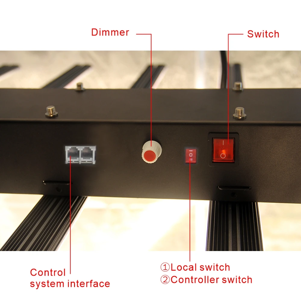 

ideagrow Lot Led Grow Light Bar 240 LED Tube Full Spectrum Led Grow Light Phytolamp For Indoor Plant Grow tent complete kit Grow
