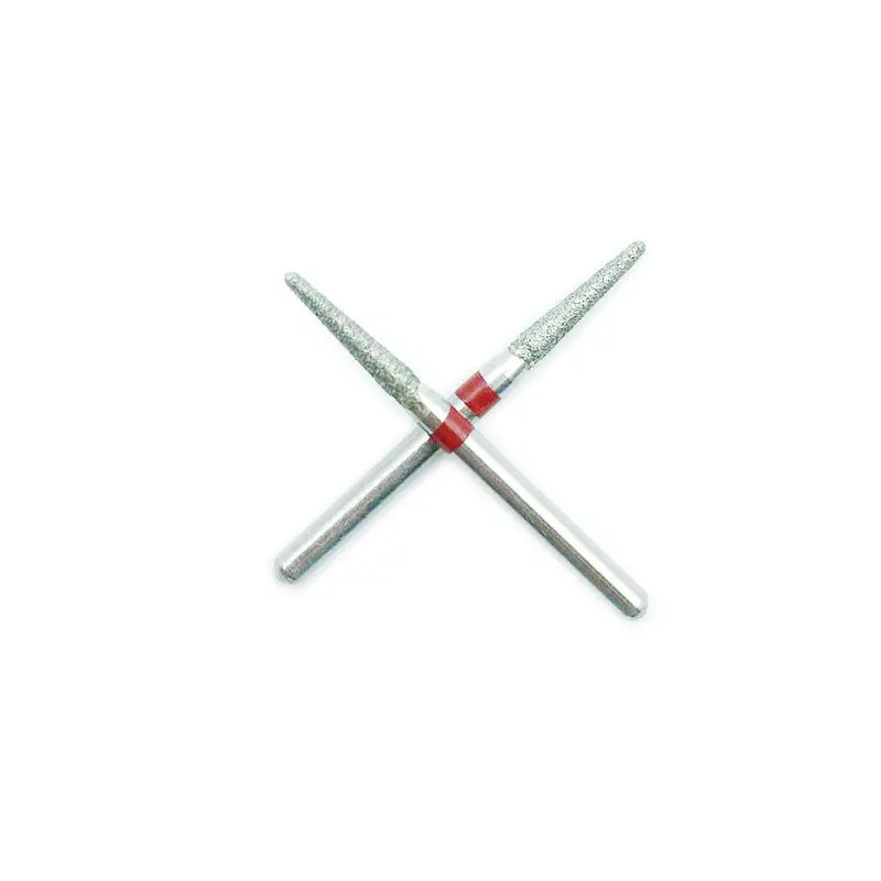 10 шт. Стоматологические алмазные Буры бурильные сверла для высокоскоростного