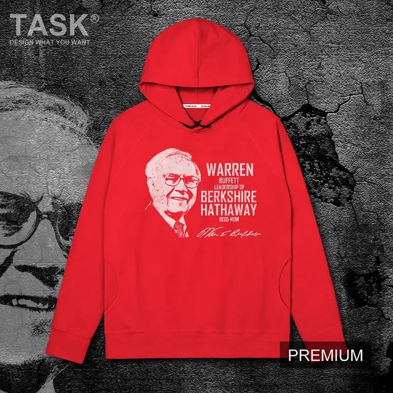 

Celebrity Warren E Buffett United States stock investment charitable printed mens hoodie sweatshirt hipster hip pop casual male