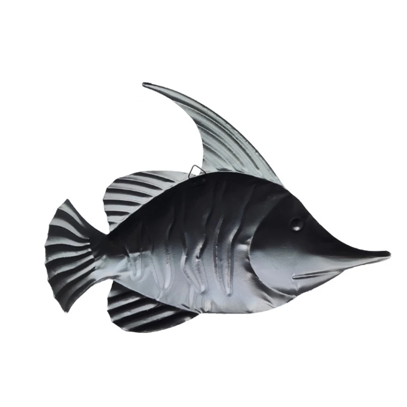 3 шт. декоративные подвесные металлические рыбки в виде радуги | Дом и сад