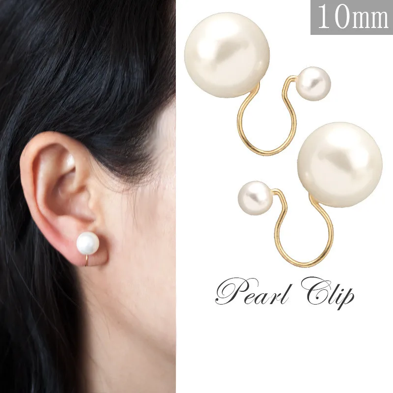 Женские серьги каффы без проколов круглые отверстий женские Каффы|Серьги-клипсы|