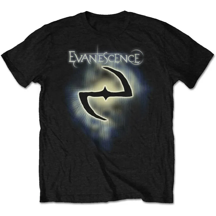Evanescence классическая мужская футболка с логотипом унисекс Лицензированная группа