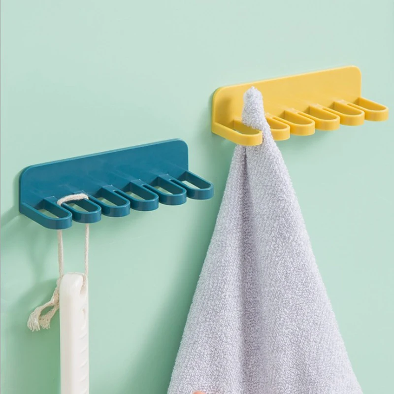 

Towel Holder Hanger Viscose Wall Window Bathroom Tool Convenient Kitchen Storage Hooks Washing Cloth Hanger Rack Rag Organizer