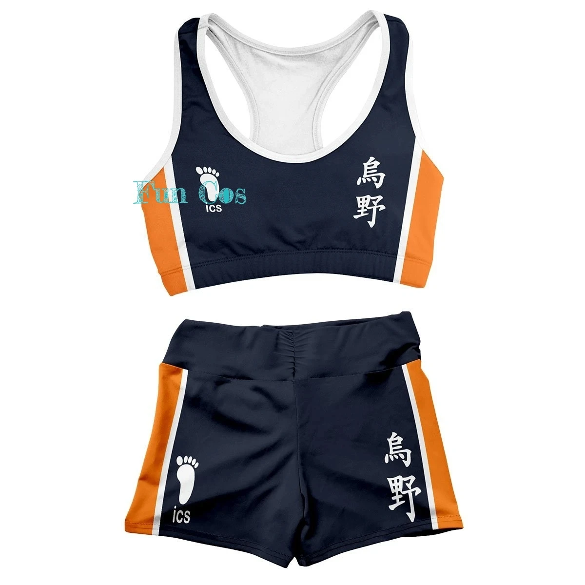 Аниме Haikyuu Karasuno старшая школа купальник Shoyo Hinata Tobio Kageyama Косплей костюмы плавание