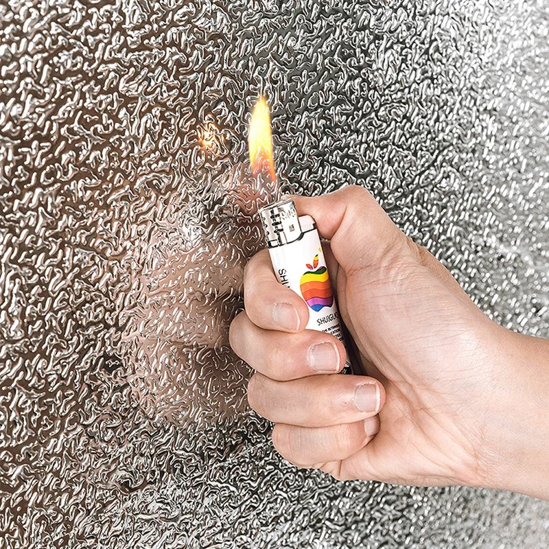 Водостойкие наклейки для кухни 40x100 см алюминиевая фольга плиты шкафа