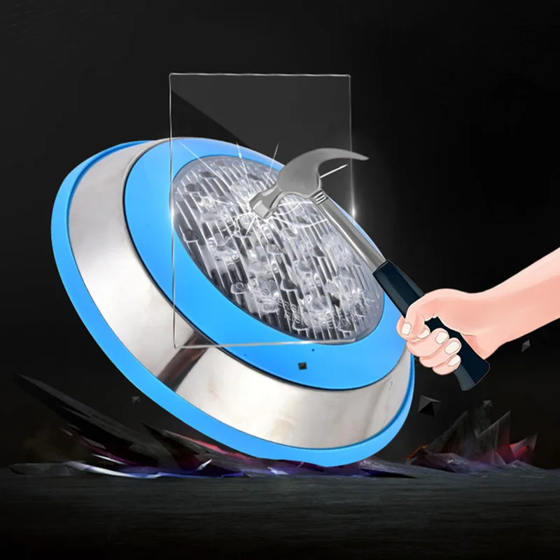 RGB светодиодный светильник для бассейна IP68 лампа Rgb 6 Вт 9 12 18 Светодиодный