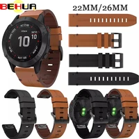 watch band strap for garmin fenix 5s55x plus forerunner 935 leather 22mm quick easy fit bracelet wristband replacement straps