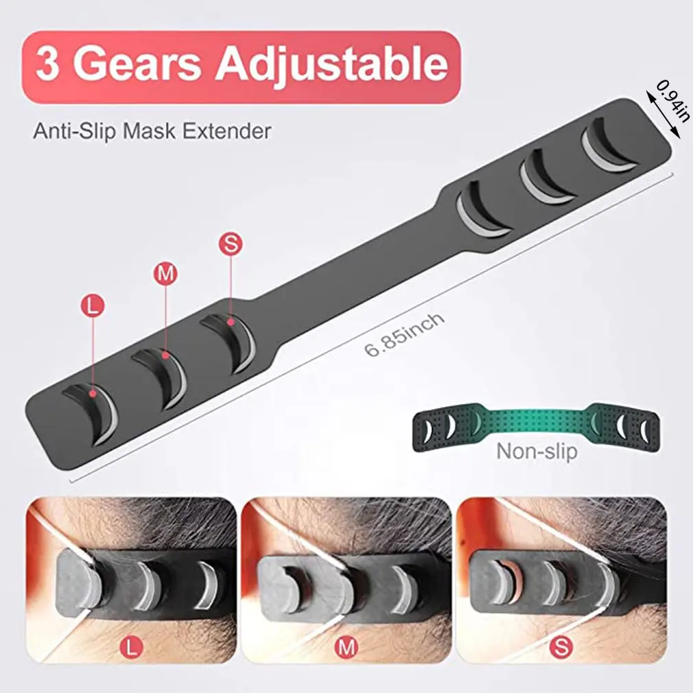 

Mask Hook Anti-earache Ear Cord Adjustment Buckle Ear Strap Extension Buckle Anti-strangle Ear Ear Protection Artifact
