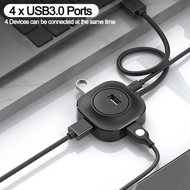 

Multi USB 3.0 Hub Expander USB 2.0 Multi Hub Multiple USB Splitter Adapter 4 Ports USB HUB for PC Laptop Computer Accessories